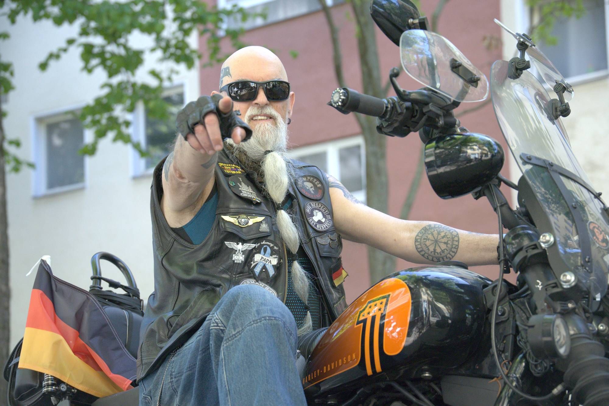 Biker-Brille