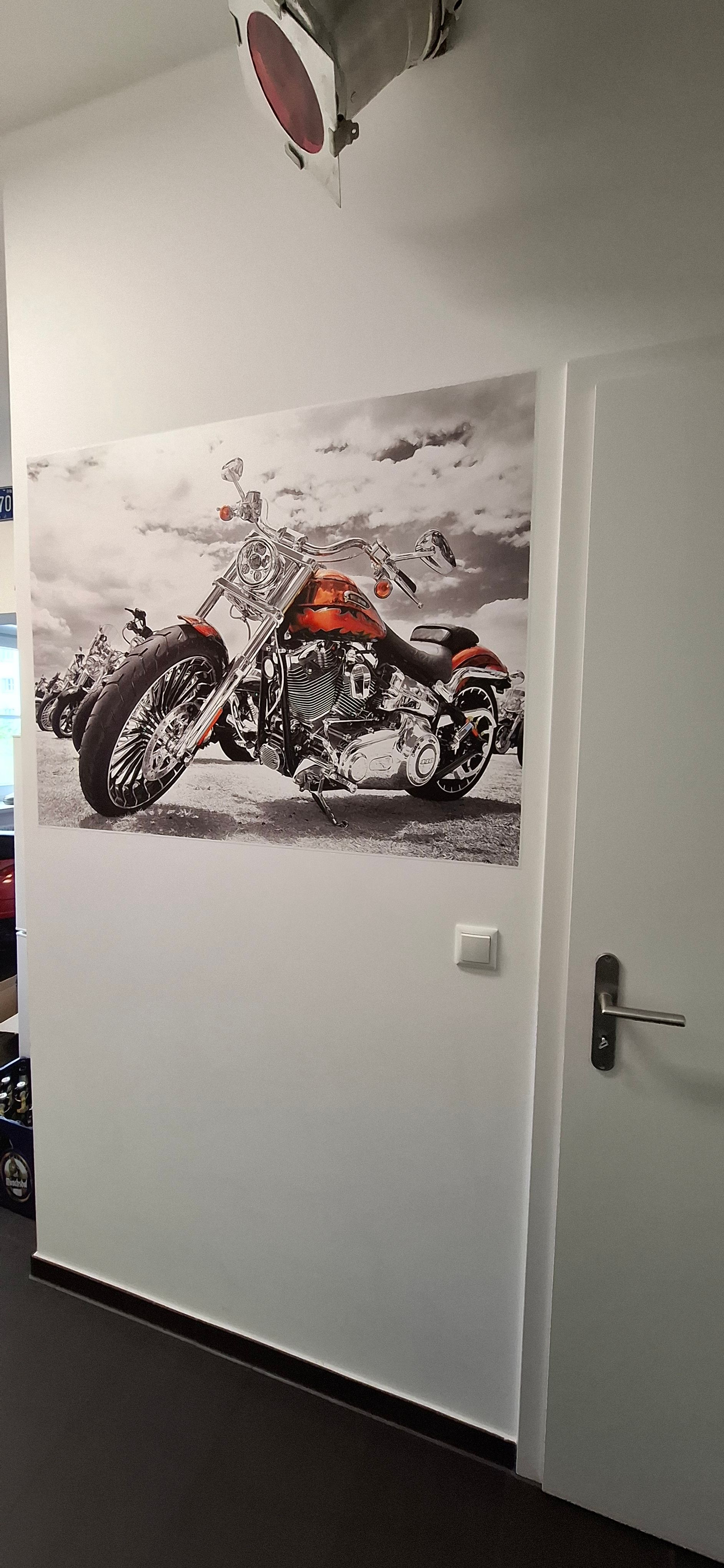 Durchgang zum Bikerbereich