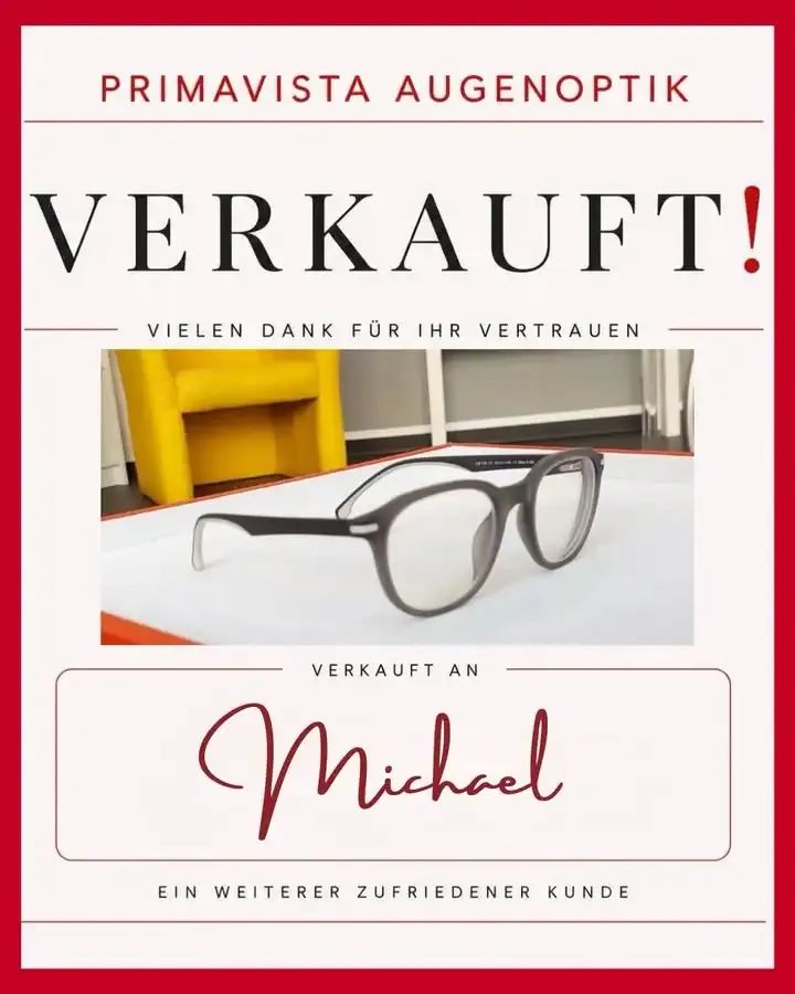 Verkaufte Brille